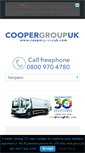 Mobile Screenshot of coopergroupuk.com